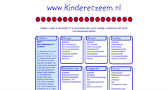 Desktop Screenshot of kindereczeem.nl